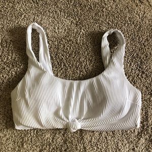 Hollister ribbed bikini top